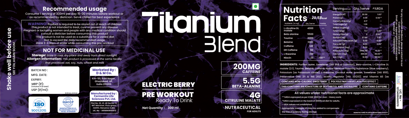 Assorted Ready-To-Drink Pre-Workout - Image 4