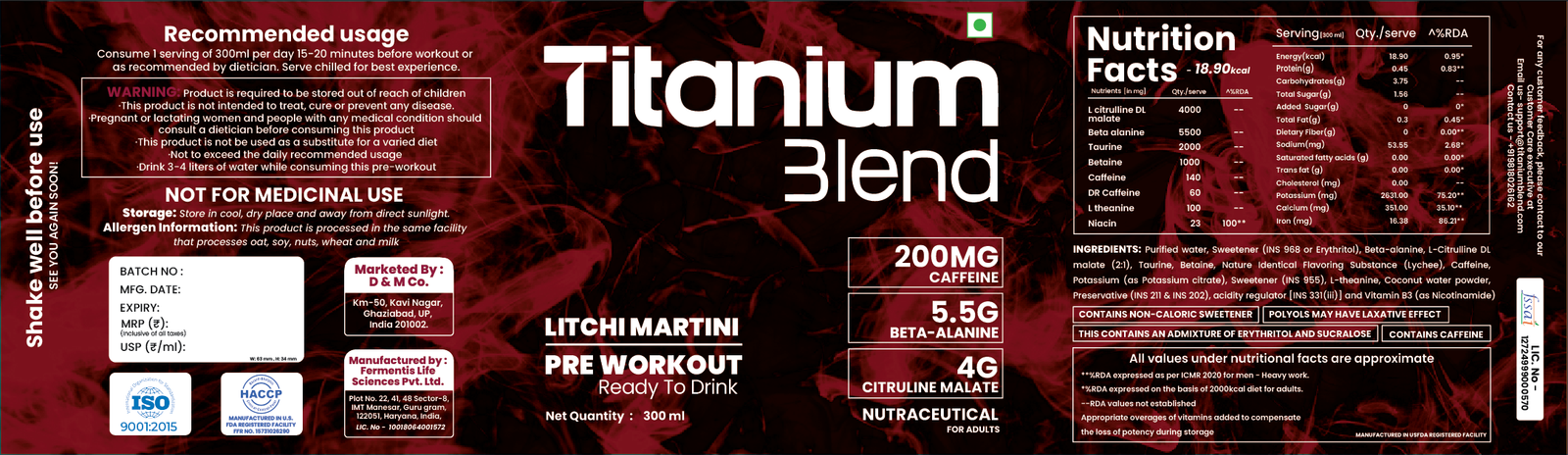 Assorted Ready-To-Drink Pre-Workout - Image 10